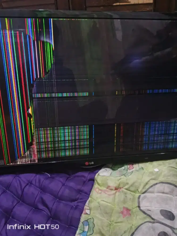 Tv LG minus pecah ga punya dana benerin