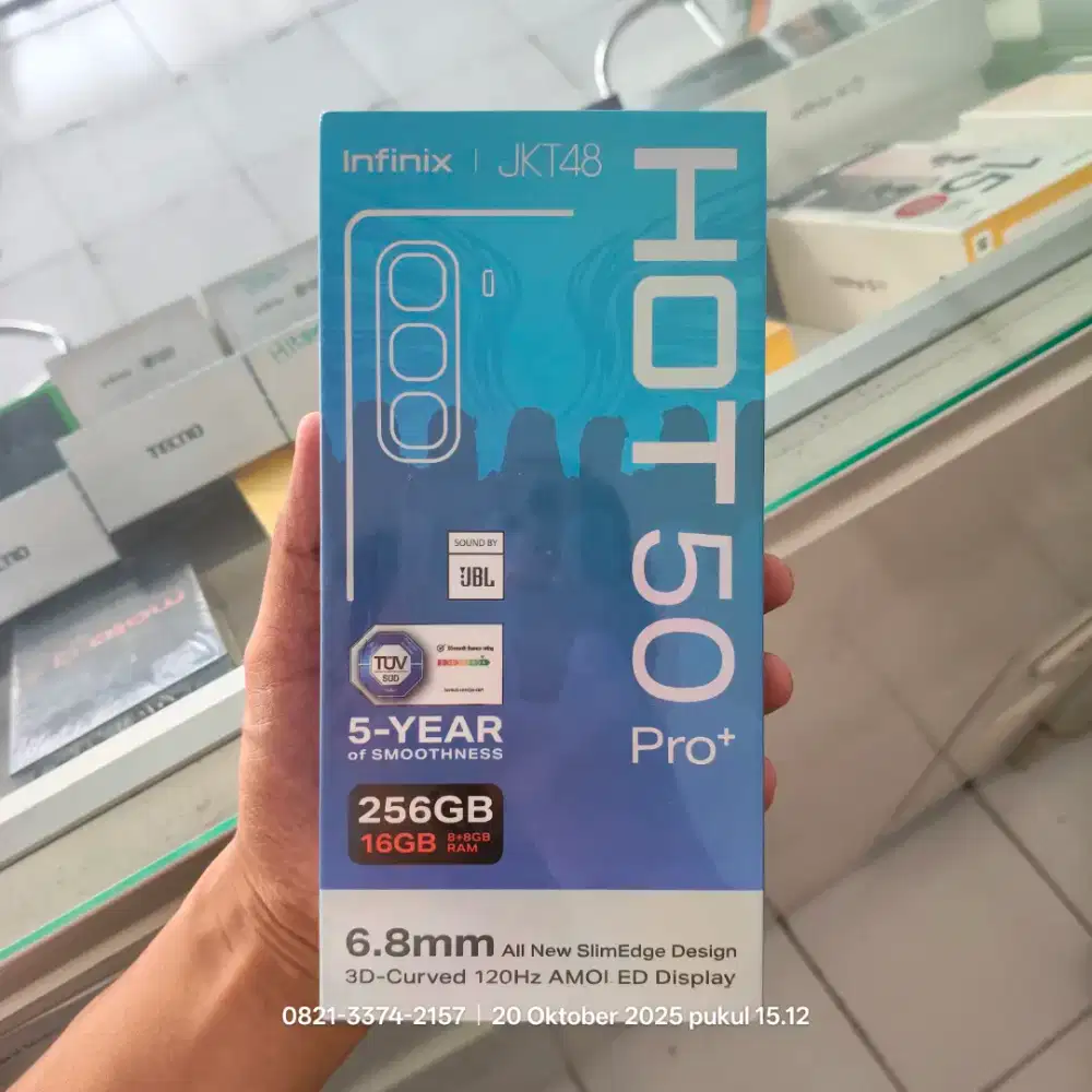 INFINIX HOT 50 PRO+ 8/256 BARU SEGEL GARANSI RESMI