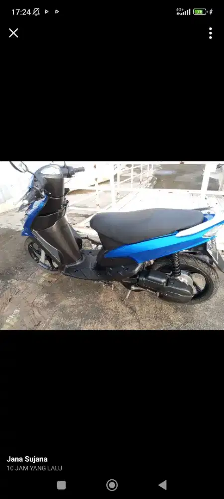 JUAL MIO 2011 body mulus pajak masih panjang