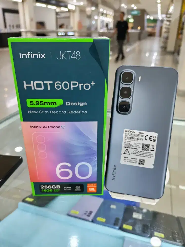 Infinix hot 60 pro+ ram 8/256 sebulan pakai