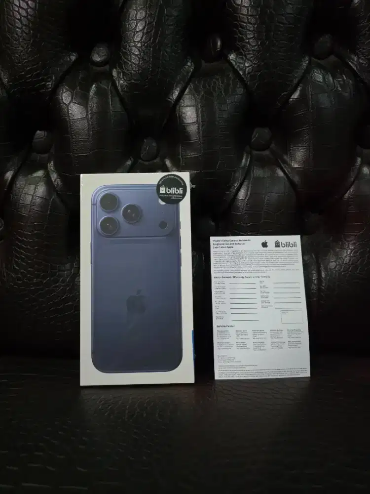 New iPhone 17 Pro 256 GB Garansi Resmi Indonesia