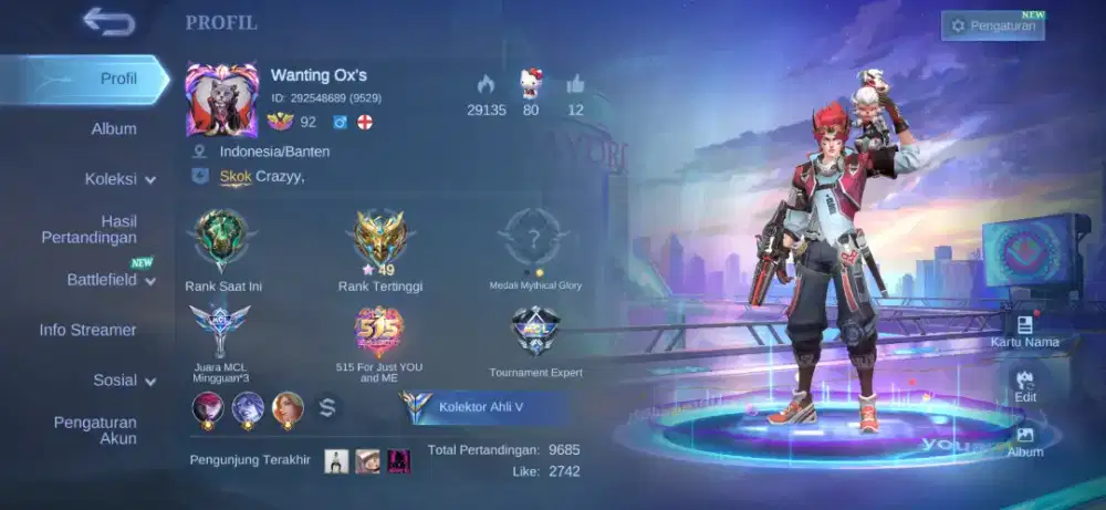Akun mobile legend