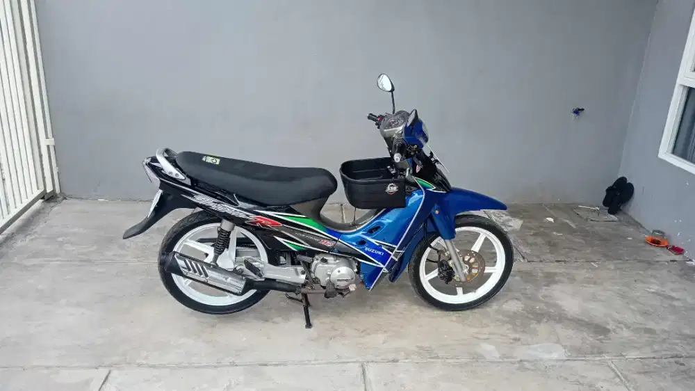 Shogun R 110 tahun 2003 lengkap hidup