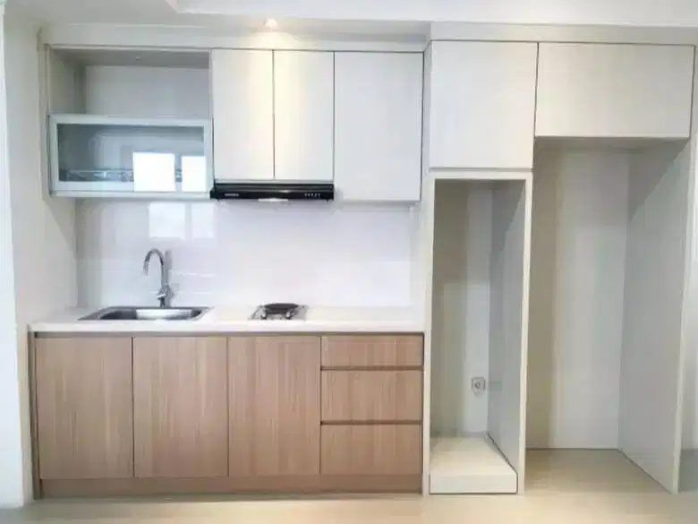 Custom Interior Kitchen Set, Backdrop TV, Lemari, Wardrobe, Kitchenset