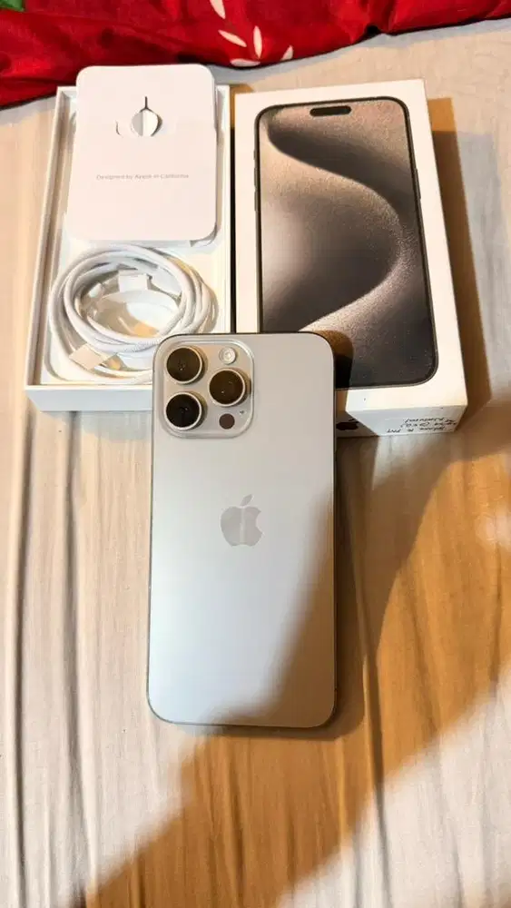 Iphone 15 PM 256GB Natural titanium