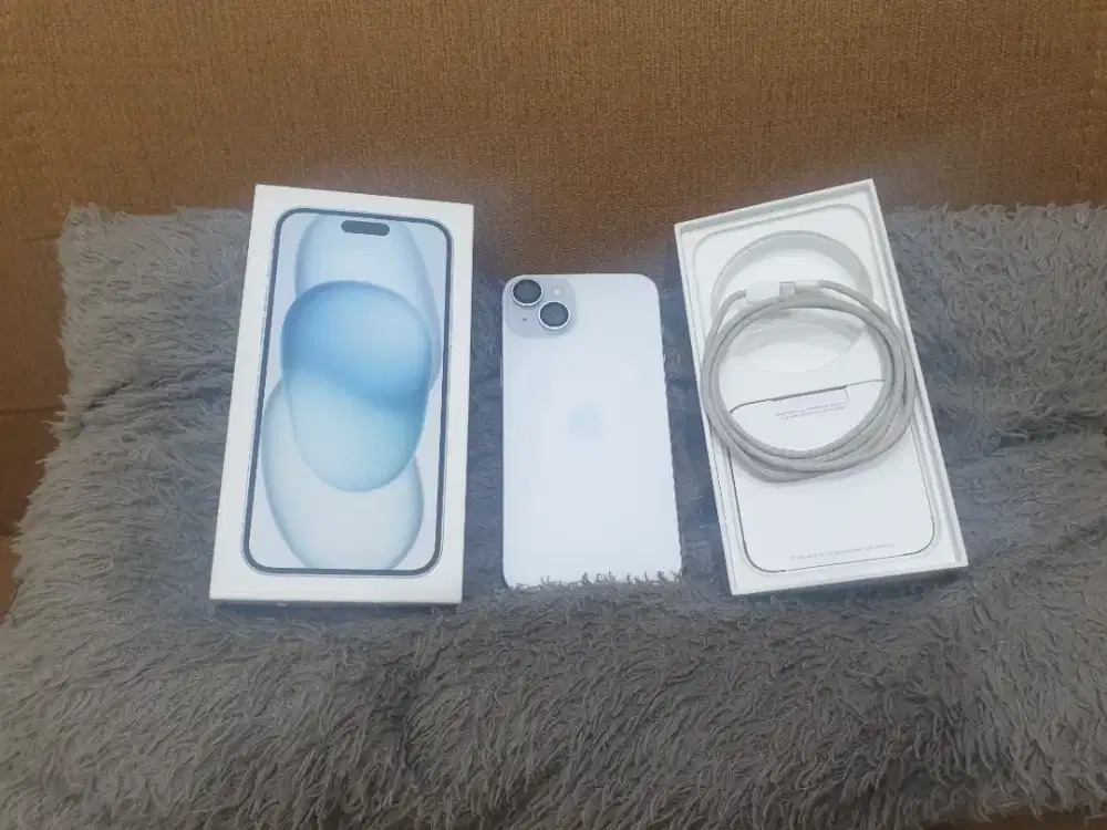 Iphone 15 plus 128gb ibox garansi masih
