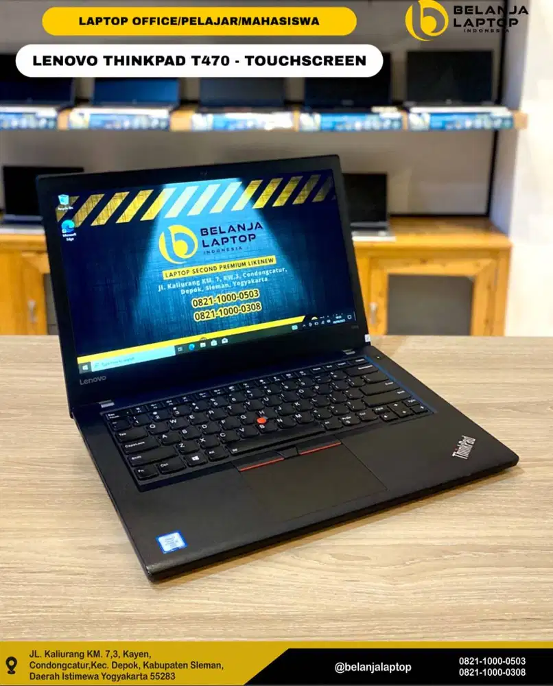 Lenovo Thinkpad T470/intel i5 gen 6/8GB/256GB/ TOUCHSCREEN!!!