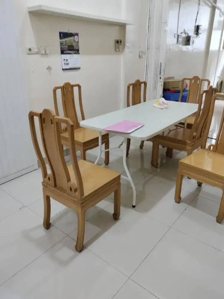 kursi sungkai total 6 pcs