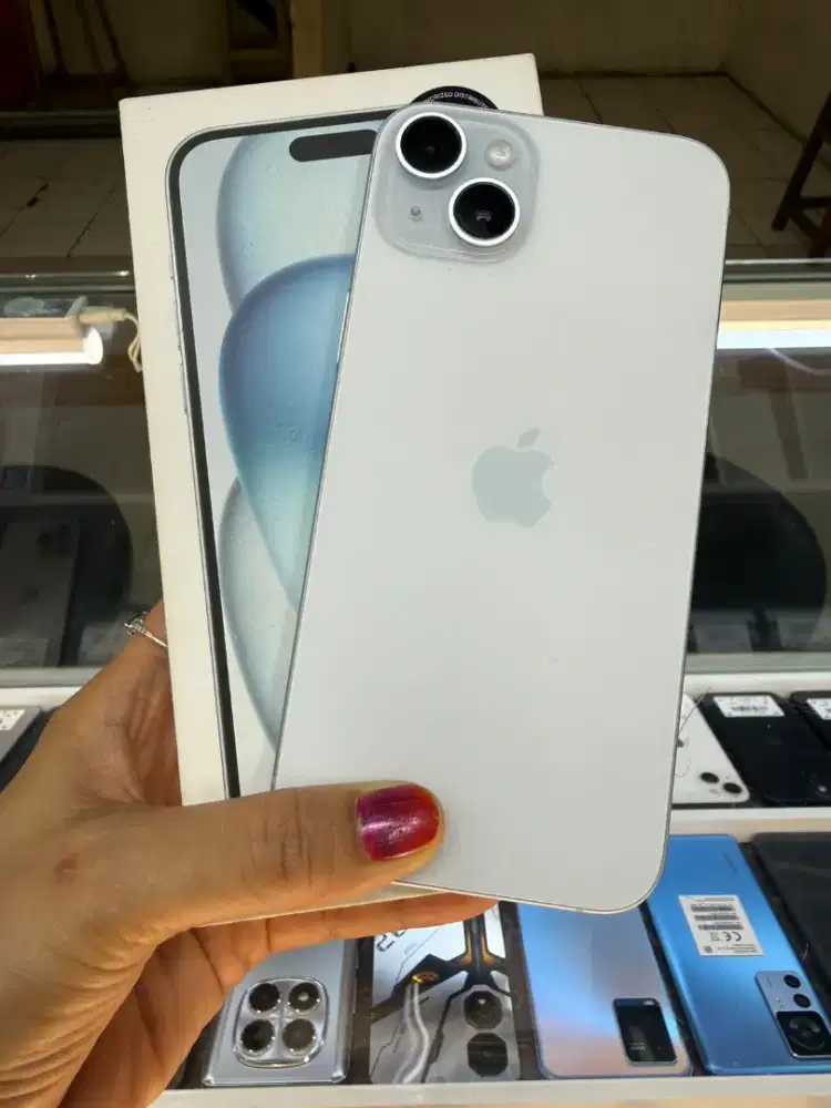 IPhone 15 plus 128 blue fullset