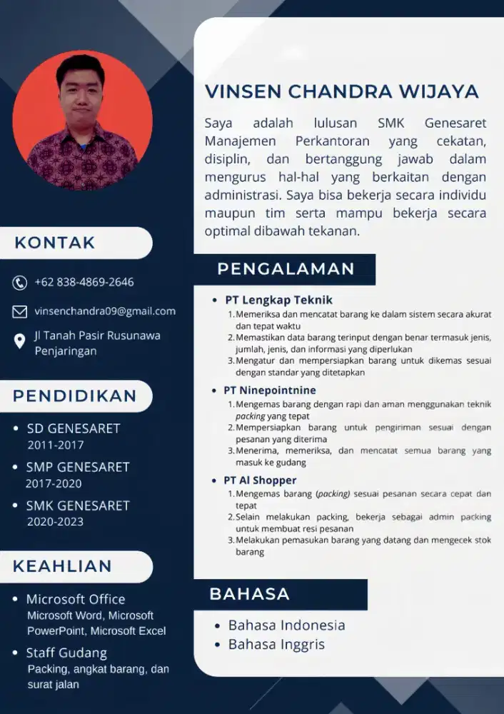 Mencari lowongan kerja