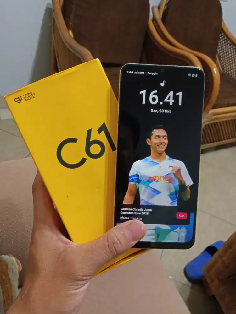 Realme c61 8/128 Fullset no minus