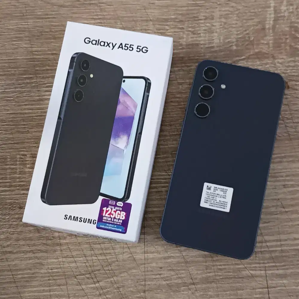 Samsung A55 5G ram 16gb (8+8) memori 256gb garansi resmi termurah