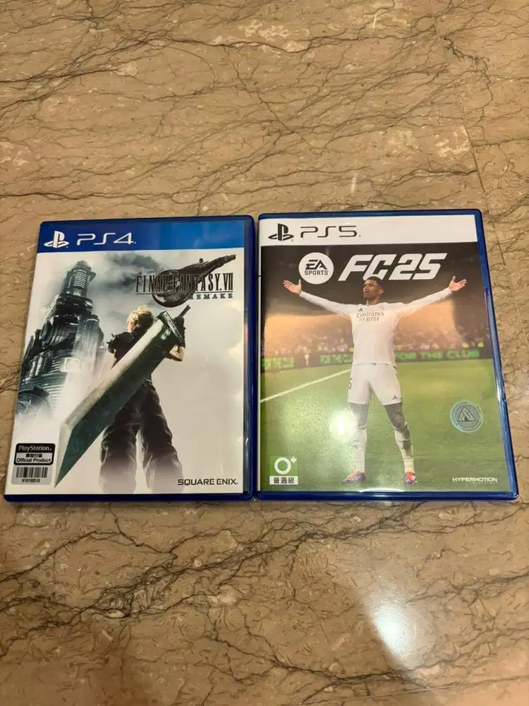 Preloved game PS4 PS5 Final Fantasy VII/ FC25