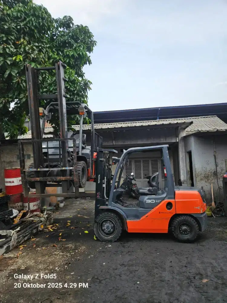 Forklift toyota 8FD30 trilif 2022