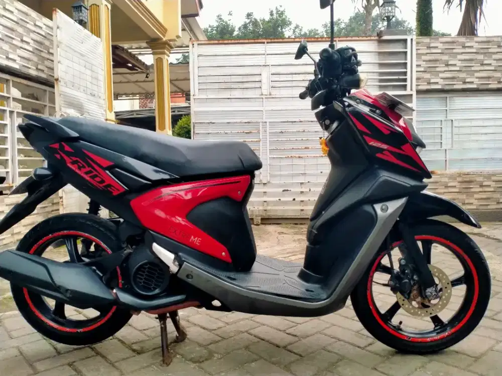 X-Ride 125 bluecore lengkap motor sehat keterangan detail dibawah