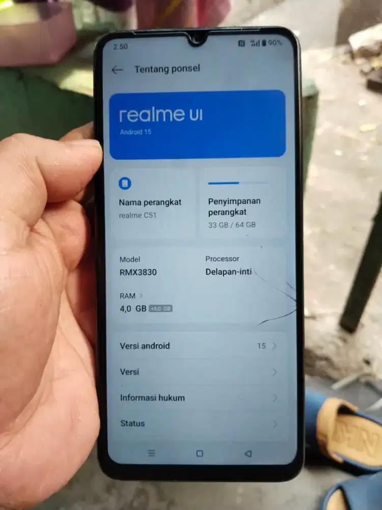 Jual bu realme c51 4+8/64
