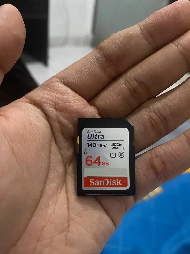 Kartu Memori Sandisk Ultra 64GB 140mbps for Kamera DSLR