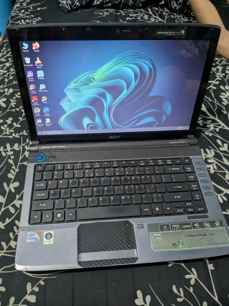 Laptop Acer Aspire 4736z Ram 4GB Normalan Tinggal Pake Aja