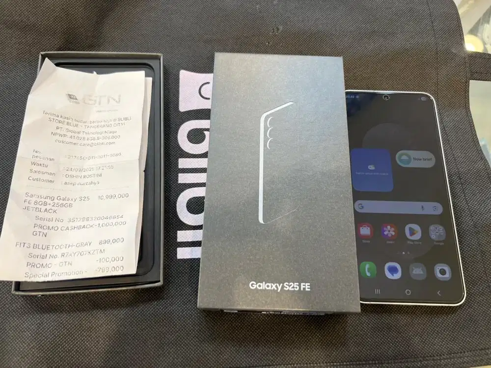 Samsung galaxy s25 fe 8/256 sein blm sebulan