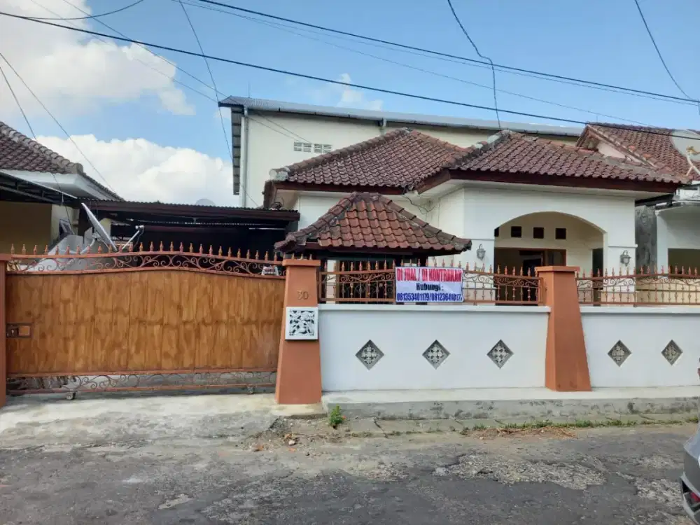 DiJual Rumah Lokasi Startegis, Nyaman & One Gate