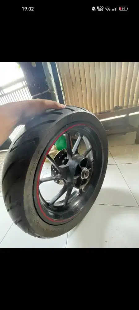 jual velg belakang copotan r15v3