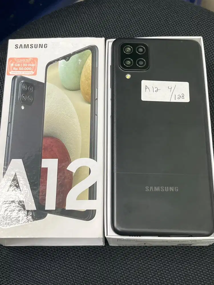 Samsung A12 ram 4/128gb