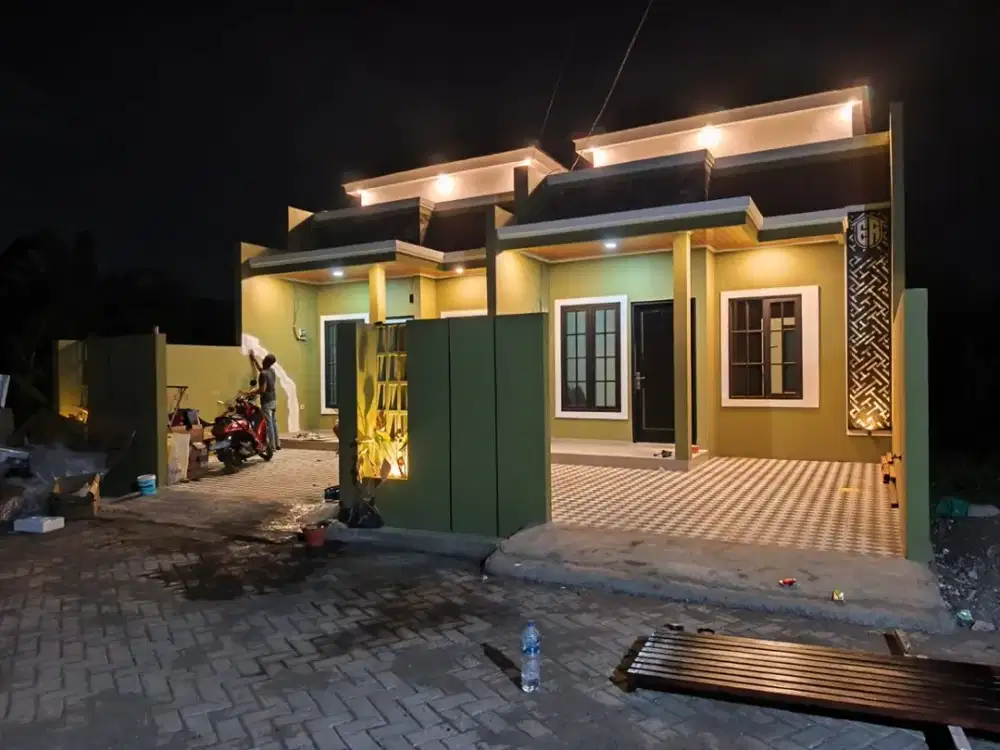 Dijual Rumah Baru Modern Minimalis Lokasi Perum Dolog Pucang Jenggolo Sidoarjo