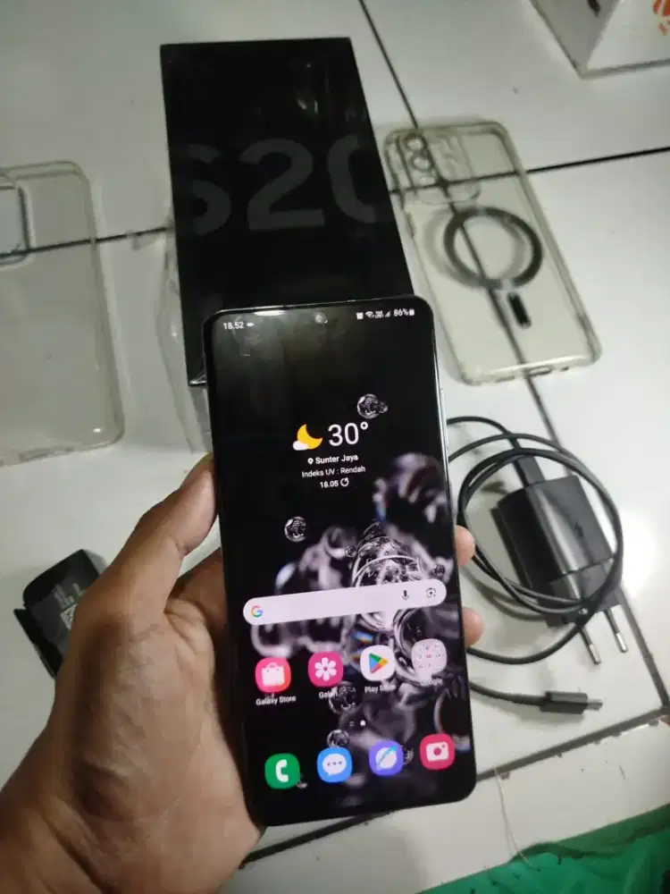 Samsung S20 Ultra 12/128 Fullset Ex Sein