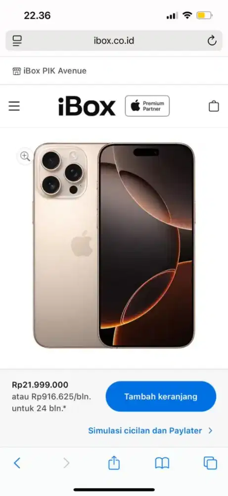 IPHONE 16 PRO MAX 256GB NEW SEGEL IBOX IPHONE 16PM NEW IBOX