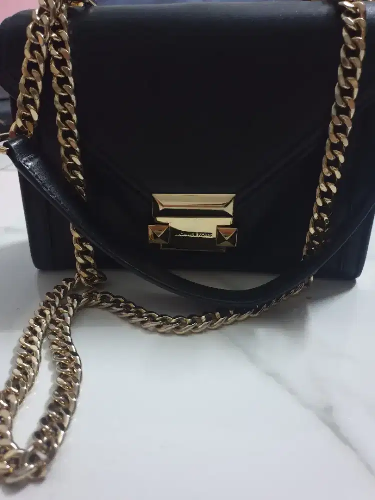 TAS WANITA MICHAEL KORS HITAM 100% ASLI ORIGINAL