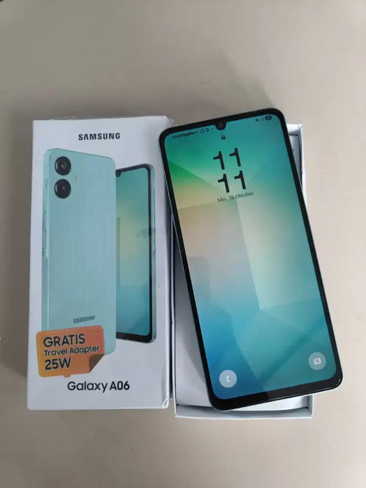 Samsung A06 garansi panjang fullset nego tipis