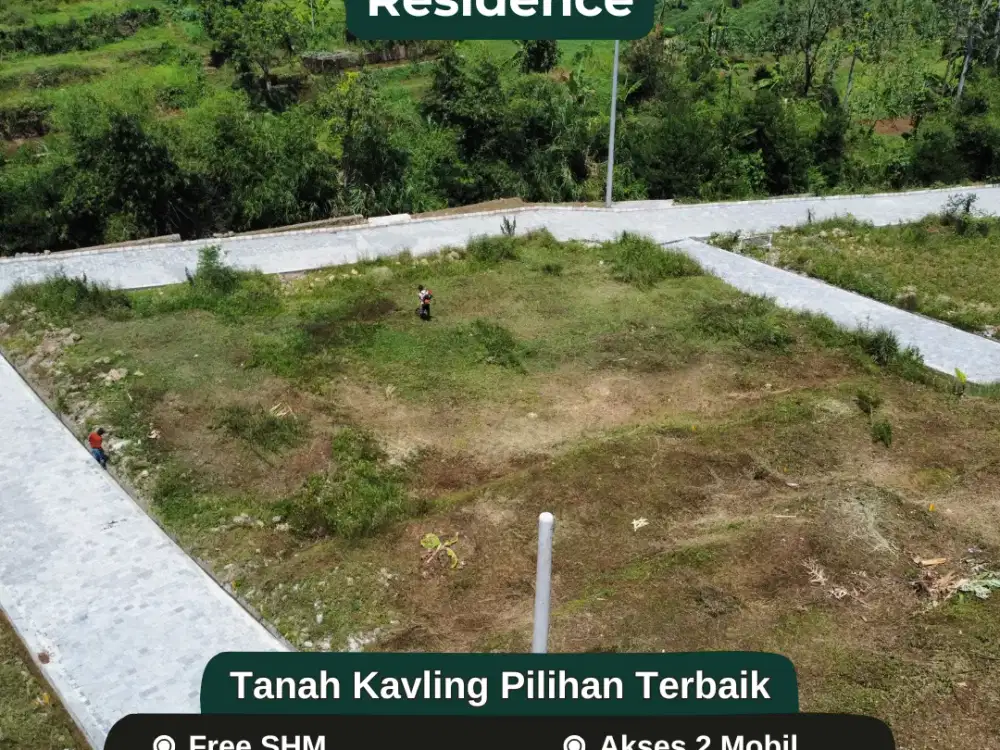SOLD OUT Soon! Kavling Cluster SHM Tepi Jalan, Cuma 1,2 KM UNPAD