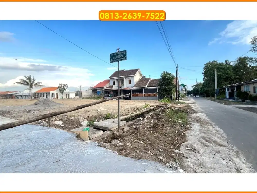 Tanah di Jual Area Blotan Dekat SD Model