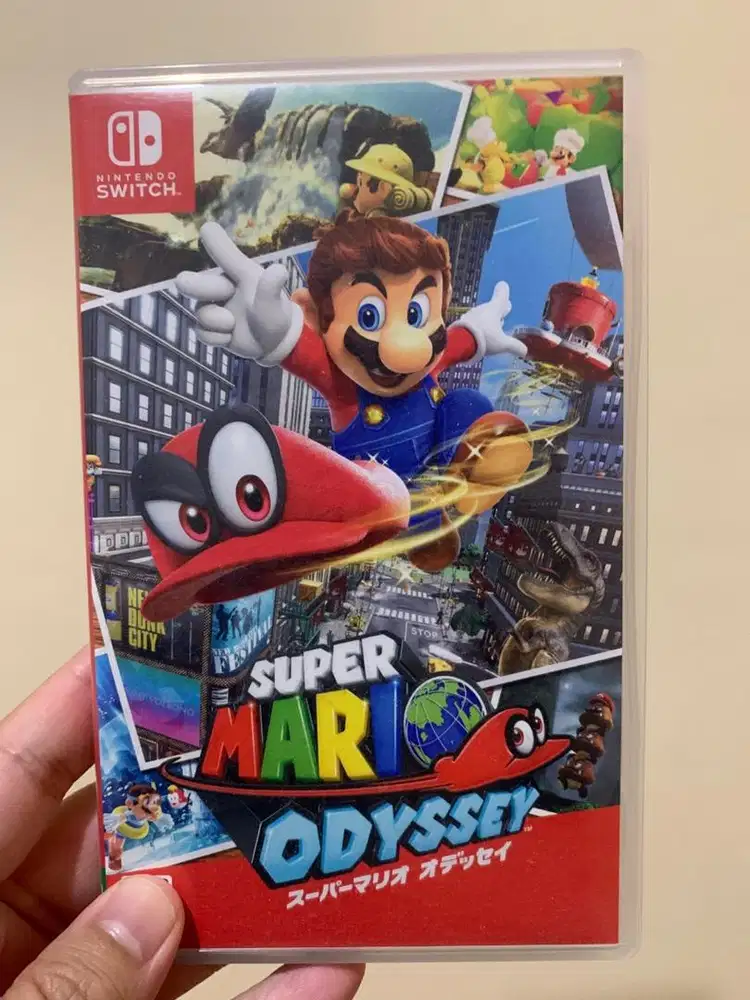 Kaset Cartridge Super Mario Odyssey