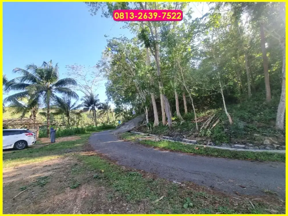 Dijual Nego Cocok Villa Tanah di Waduk Sermo