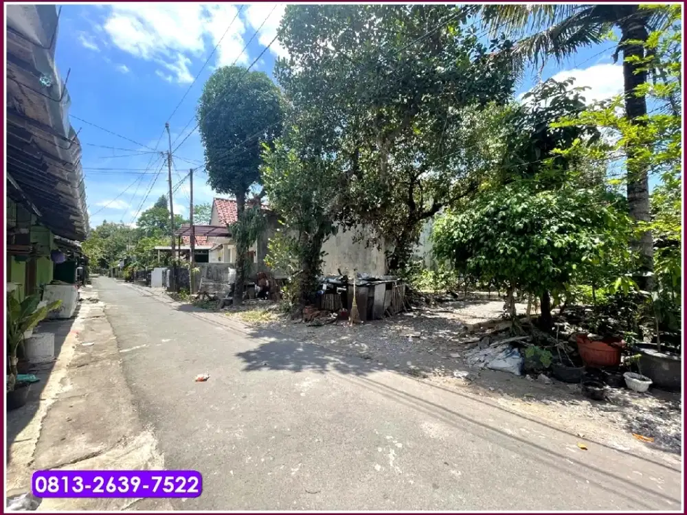 Tanah Dekat Kopi Gajah di Jakal Km 10 SHM