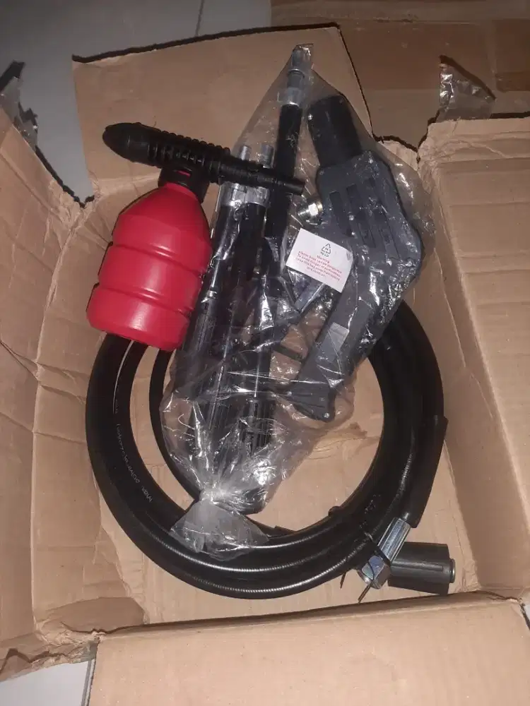 Selang jet cleaner + gun spray baru