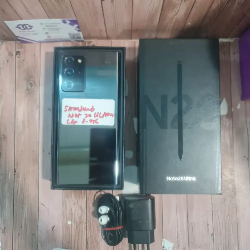 SAMSUNG NOTE 20 ULTRA 4G 8/256GB SEIN FULLSET
