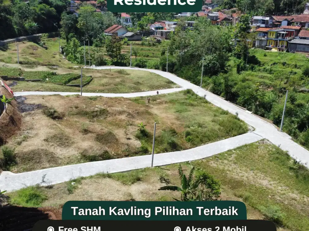 HARI INI TERAKHIR Harga Perdana! Kavling SHM Jatinangor, 8 Menit Tol Cileunyi