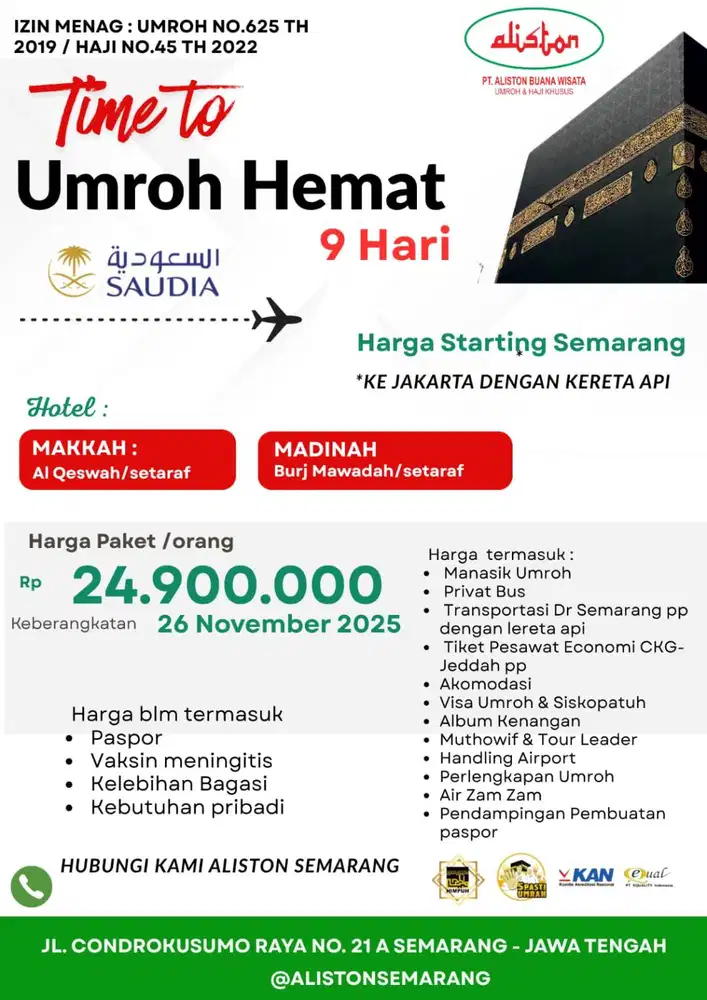 Saatnya Berangkat Umroh Hemat