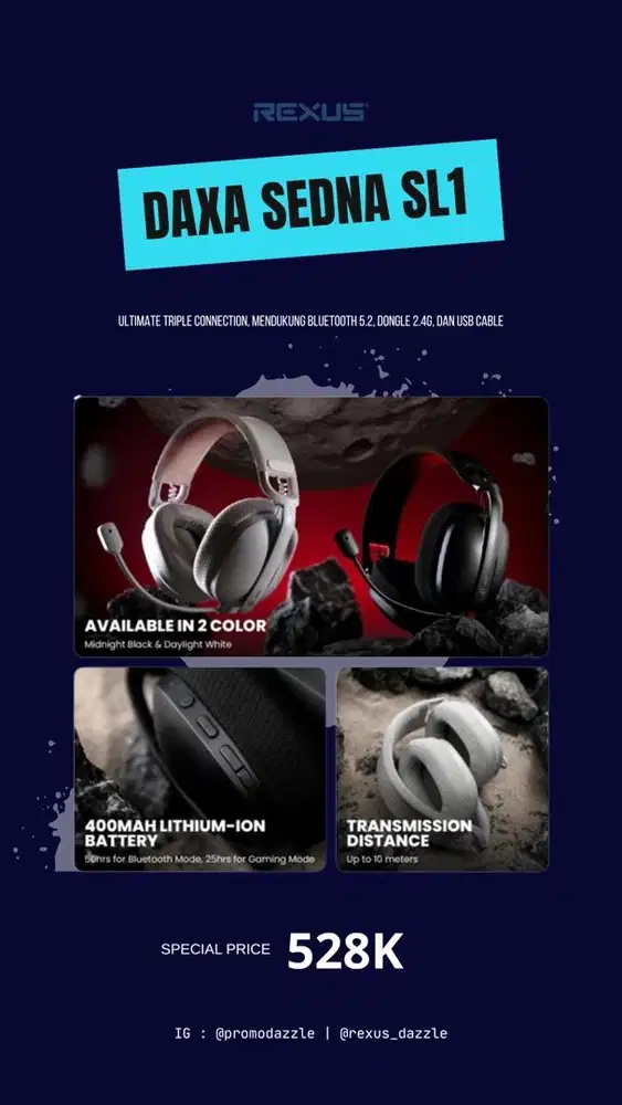Headset Daxa Sedna SL1 V2