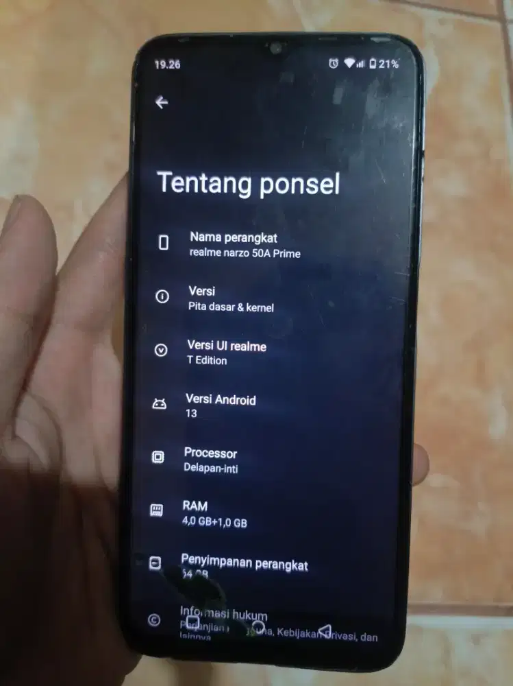 Realme Narzo 50A Prime 4/64