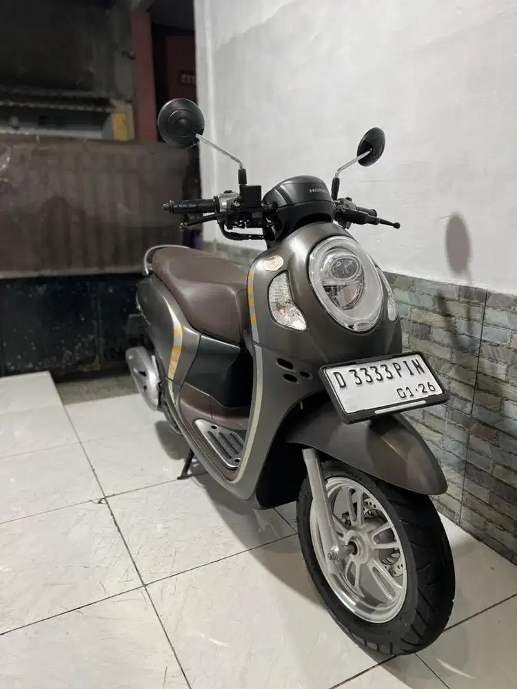 Scoopy 2021 kilometer rendah