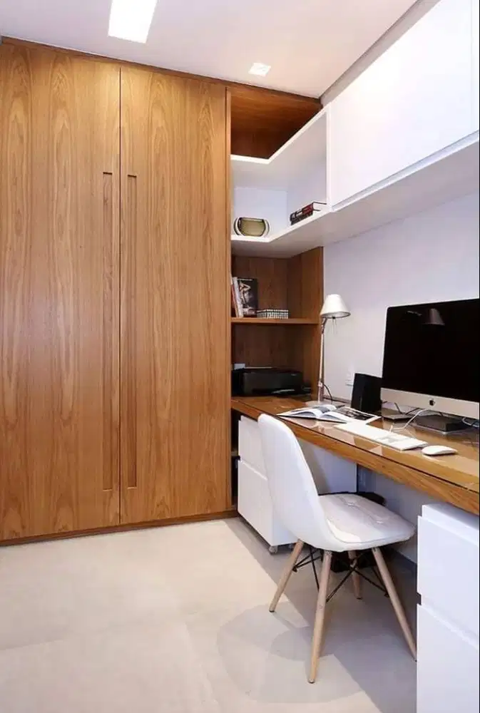 Custom Interior Kitchen Set, Backdrop TV, Lemari, Wardrobe, Kitchenset