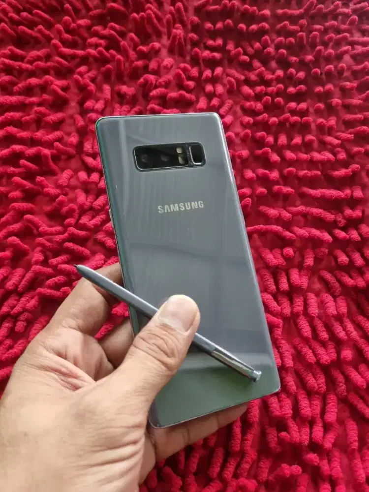 Samsung Note 8 NFc S-pen ram 6/64 shadow tipis hp aja