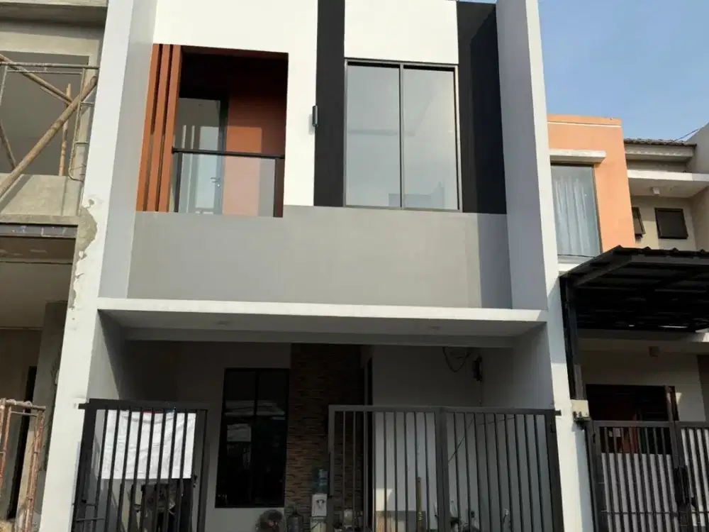 DIJUAL RUMAH BARU MINIMALIS 2 LANTAI TERMURAH LOKASI BAGUS DI CITRA GARDEN 2