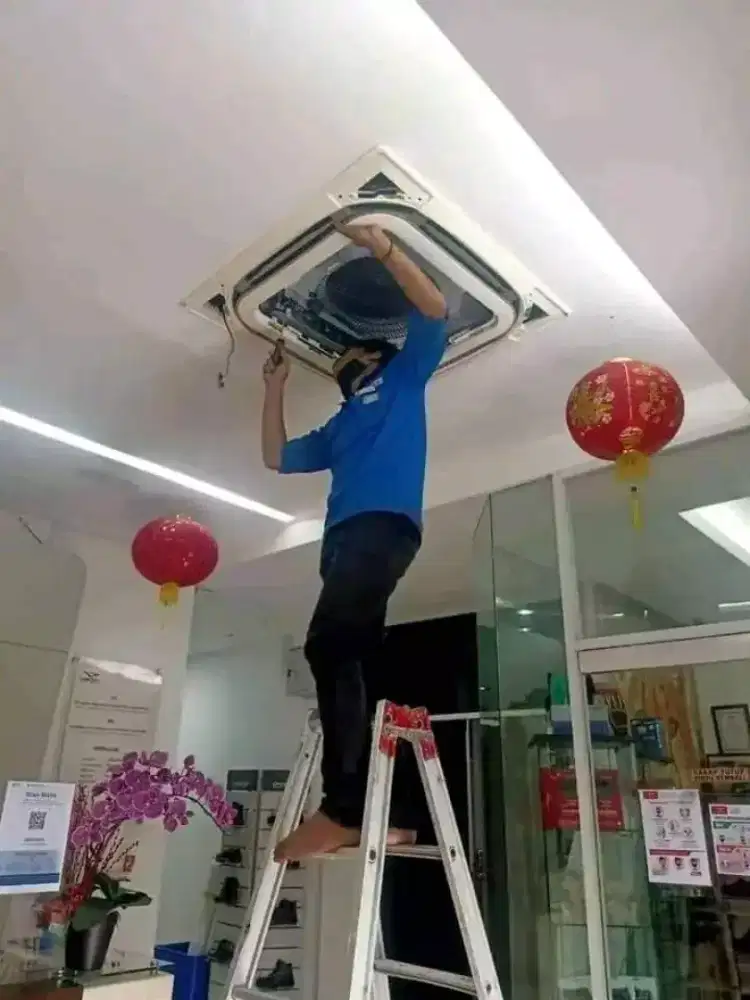 Servis ac caset,ac split,ac tidak dingin, bongkar pasang ac