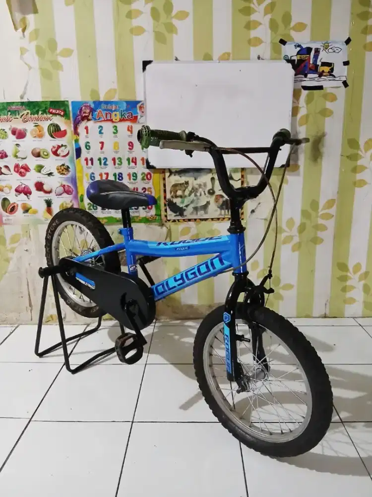 Sepeda bmx Ukuran 16 cat repaint polygon