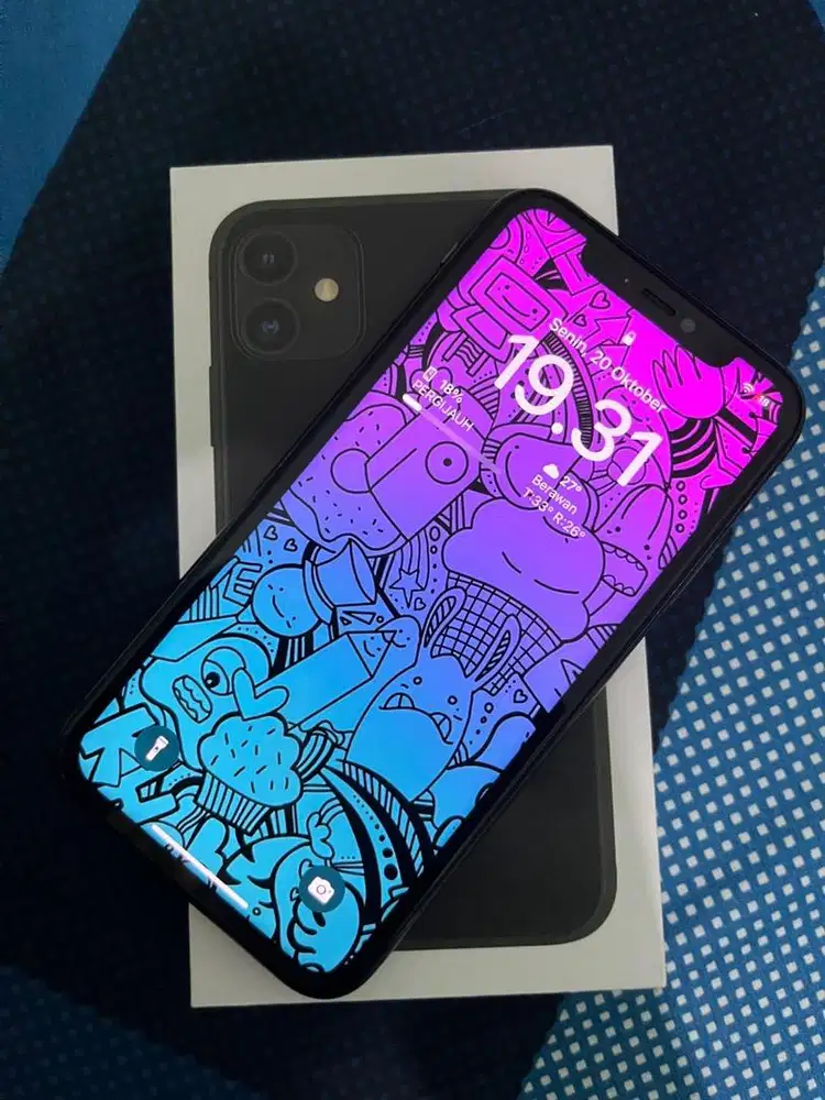 Iphone 11 / 64 Black ex Inter fullset