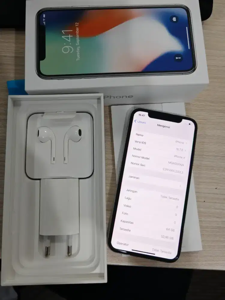 Iphone X 64Gb ex Garansi Resmi Ibox